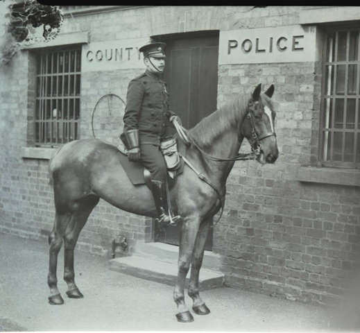 A mounted Inspector